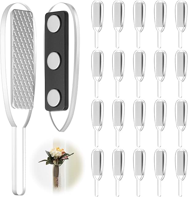 Floral Boutonniere Magnets DIY Clip-on Boutonniere Pins Corsage Holder f...