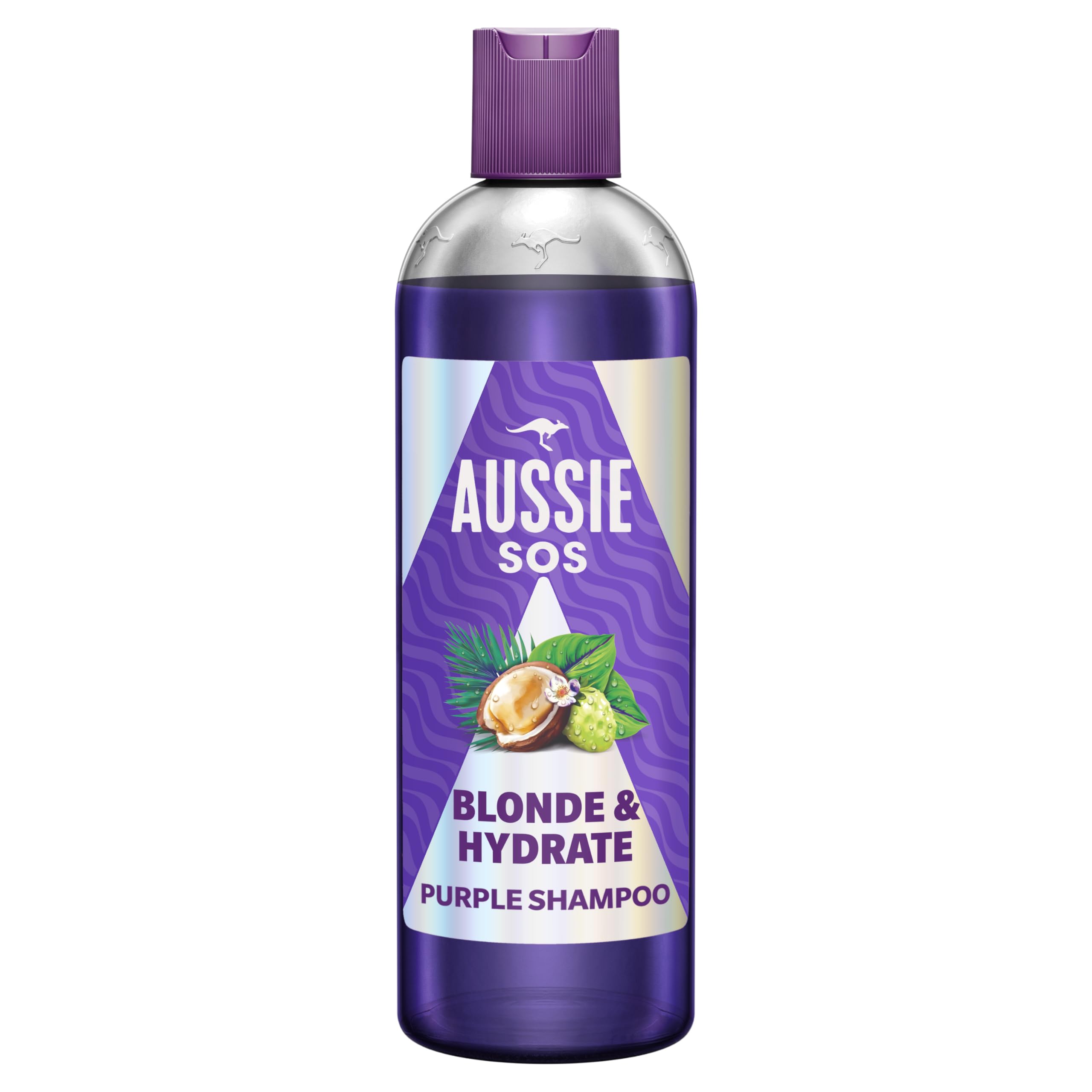 Aussie Sos Blonde & Hydrate Purple Shampoo 300Ml