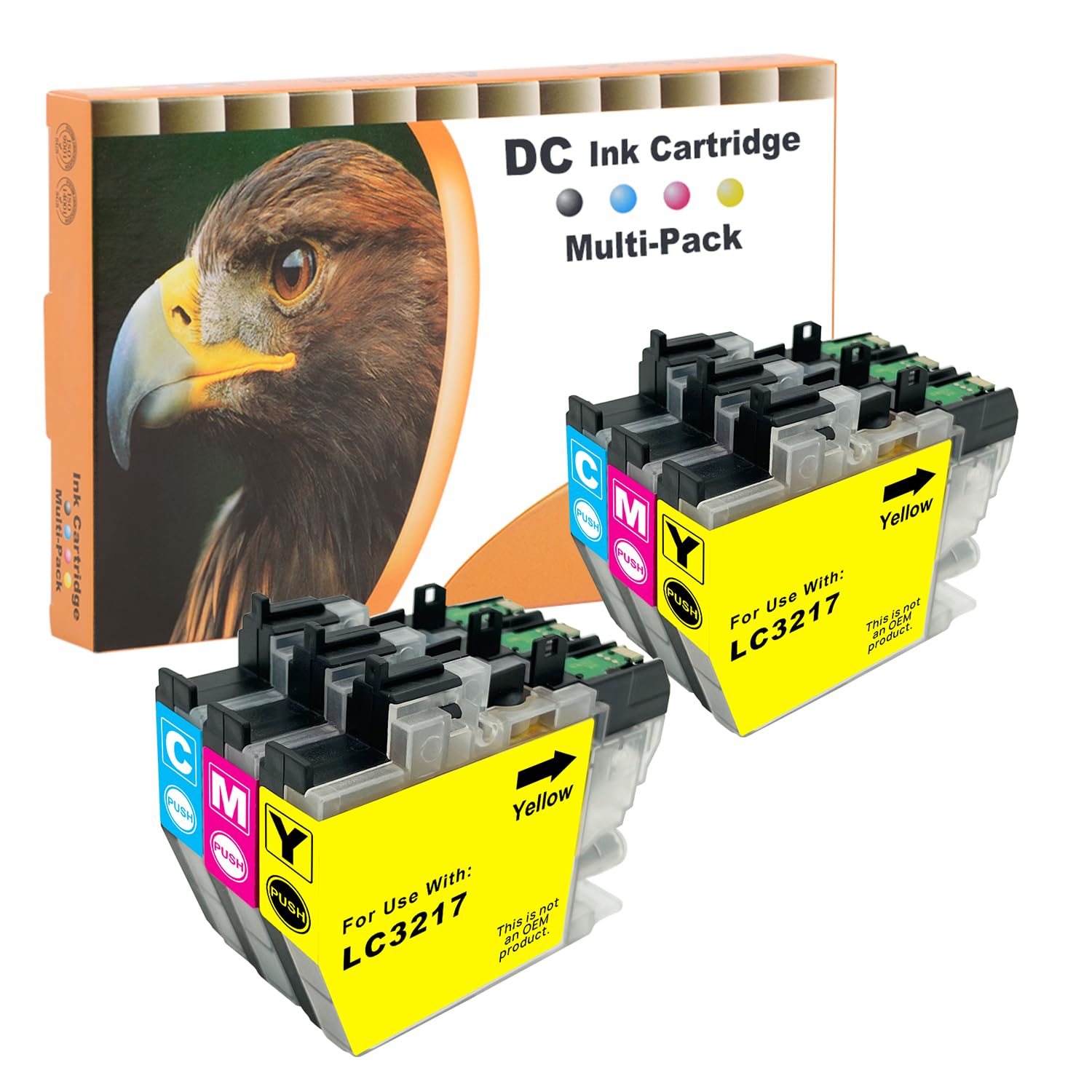 Set Da 12 Cartucce XL Compatibili Brother LC3217/LC3219 – Inchiostro Per MFC J5330DW, J6930DW E Modelli Simili