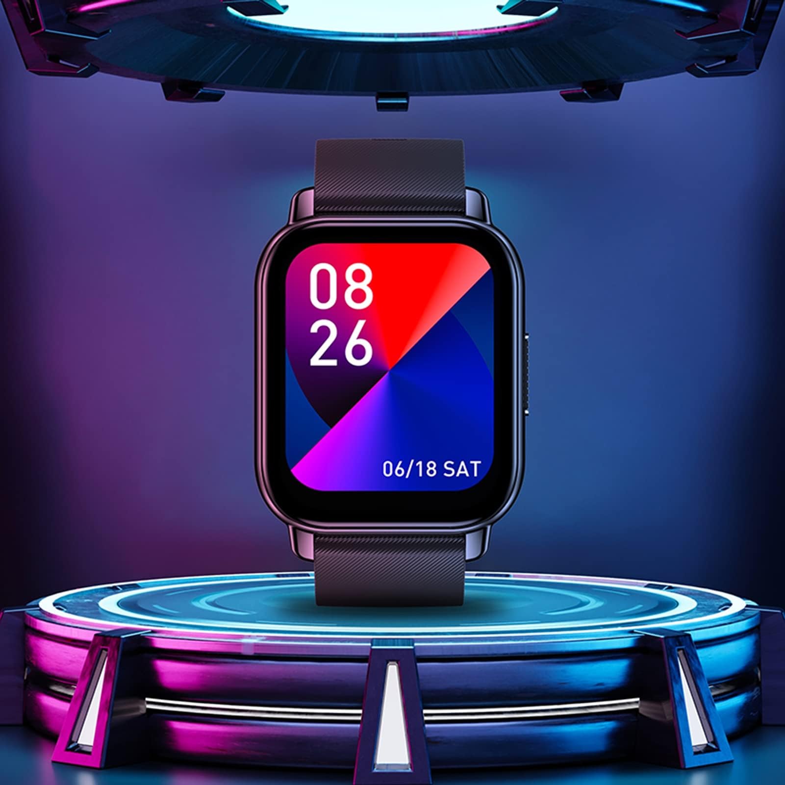Zeblaze BTALK SMART WATM Multifunkcyjne monitorowanie zdrowia IP68 Wodoodporne sporty modowe BT Calling Smart Watch do biegania
