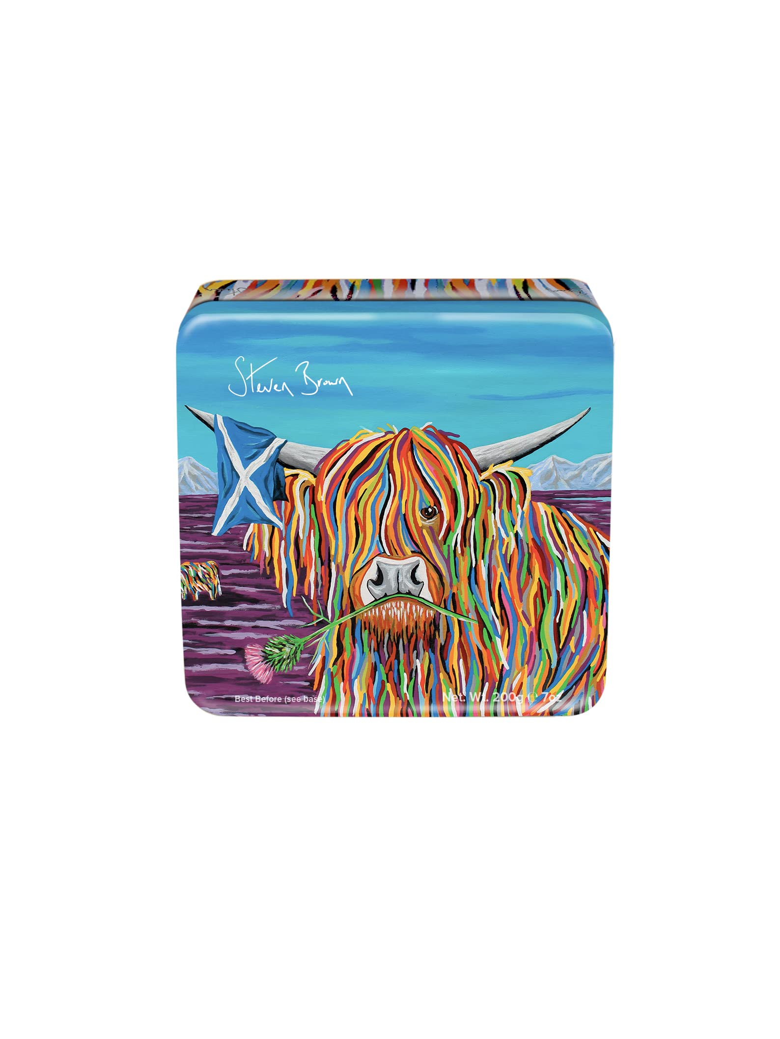 Hamish McCoo Malt Whisky Fudge Square Tin - 200 g