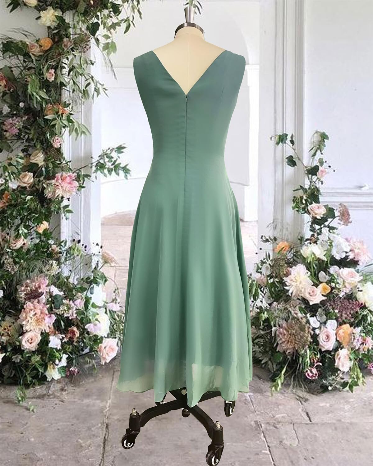 Mother of The Bride Dresses for Wedding Tea Length Evening Formal