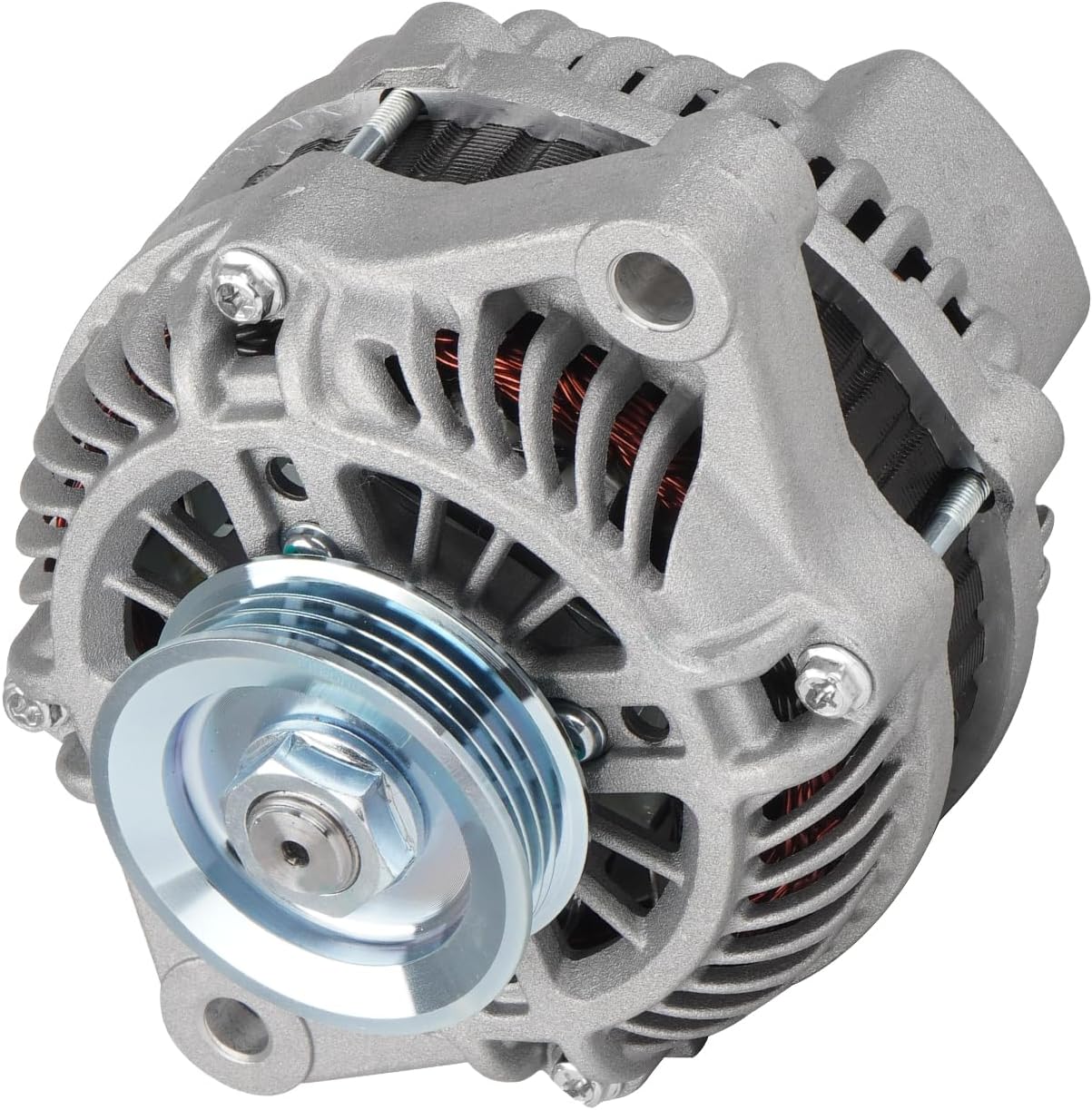 Alternator Replacement New for Chrysler PT Cruiser 2.4L 2003 2004 2005 (Only for Automatic), for Dodge Neon 2.0L 2004-2005, Naturally Aspirated, High Output Alternator Replace for 334-1514 AMT0198