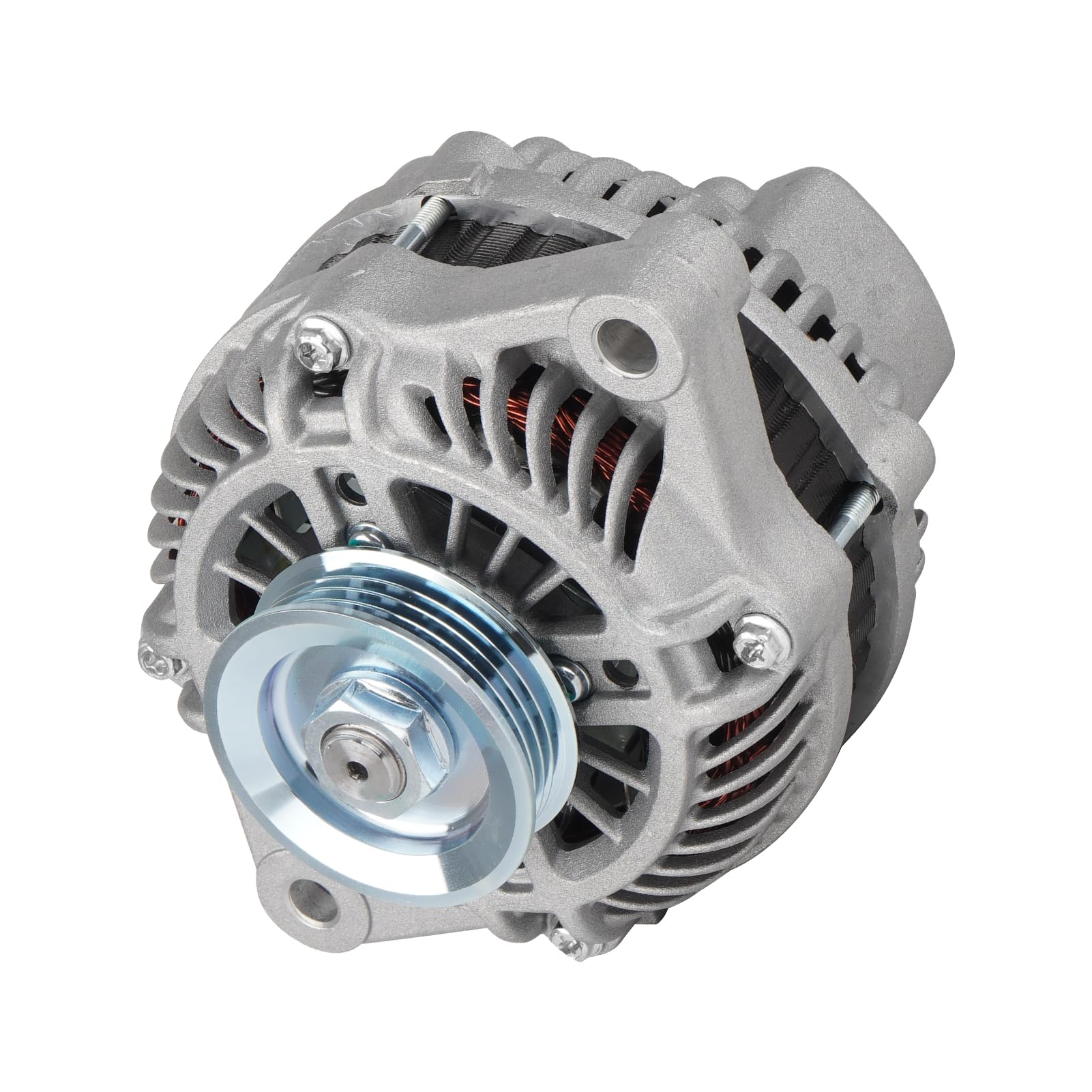 Alternator Replacement New for Chrysler PT Cruiser 2003 2004 2005 2.4L, for Dodge Neon 2005 2L, High Output Alternator Replace for 334-1514 AMT0198-image-41