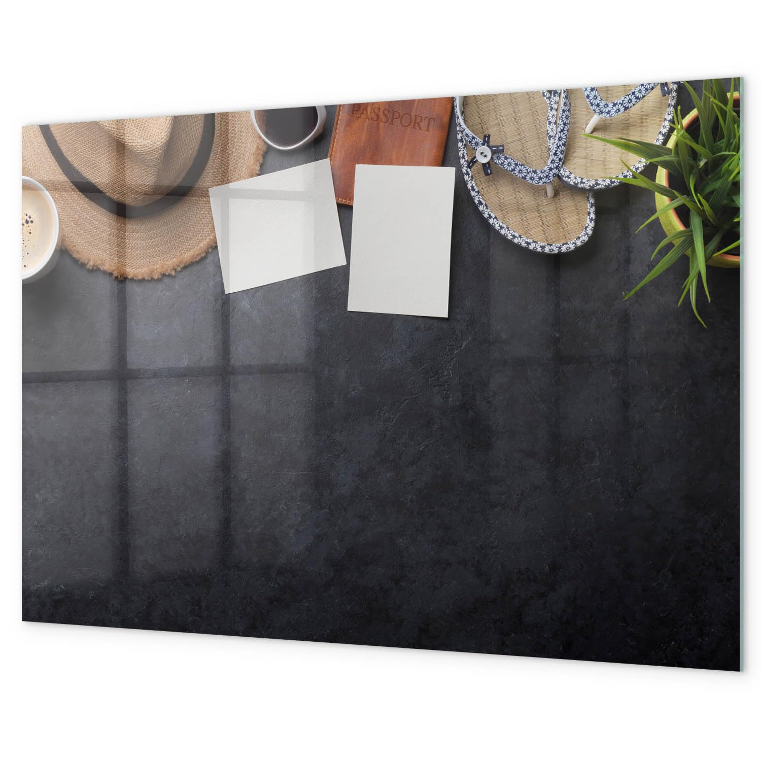 Lavagna magnetica grande 120x60 cm | Vacanze