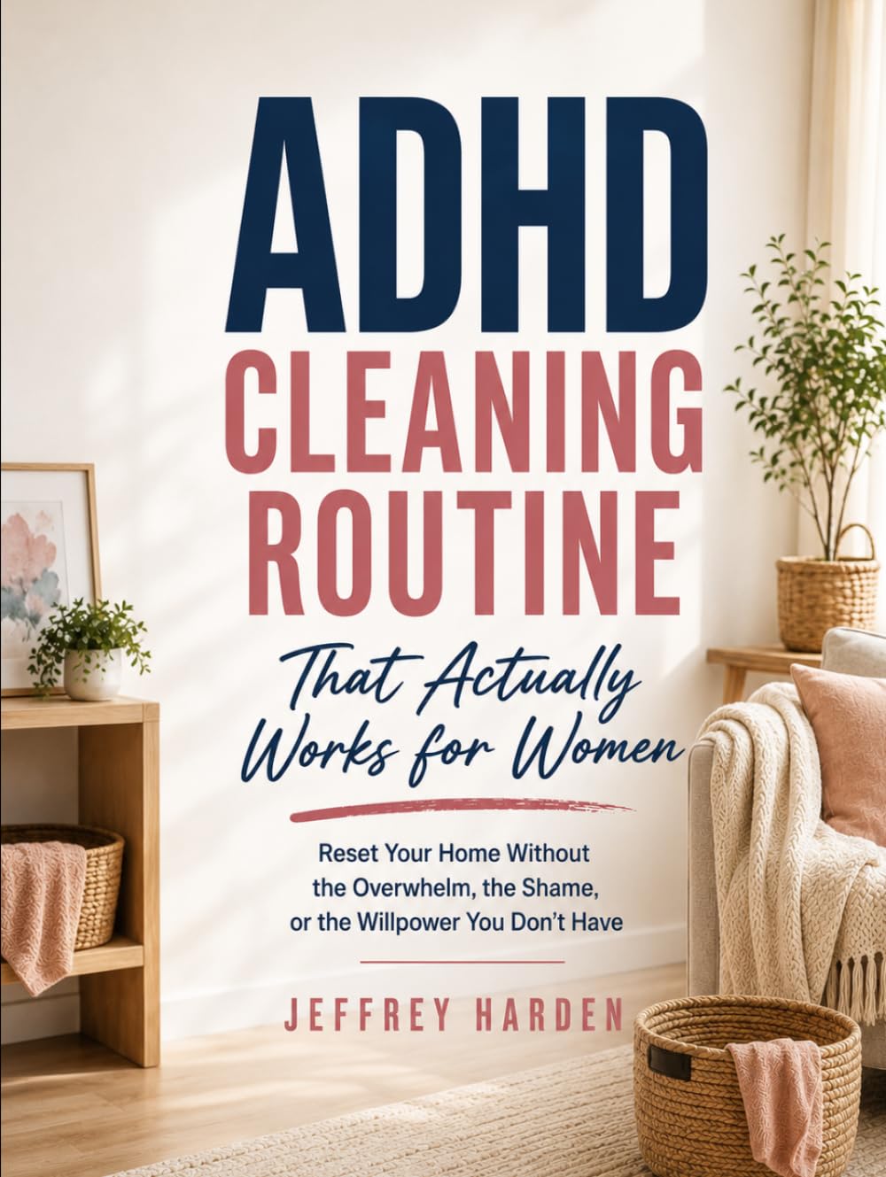 ADHD Cleaning Routine That Actually Works for Women: Reset Your Home Without the Overwhelm, the Shame, or the Willpower You Don’t Have