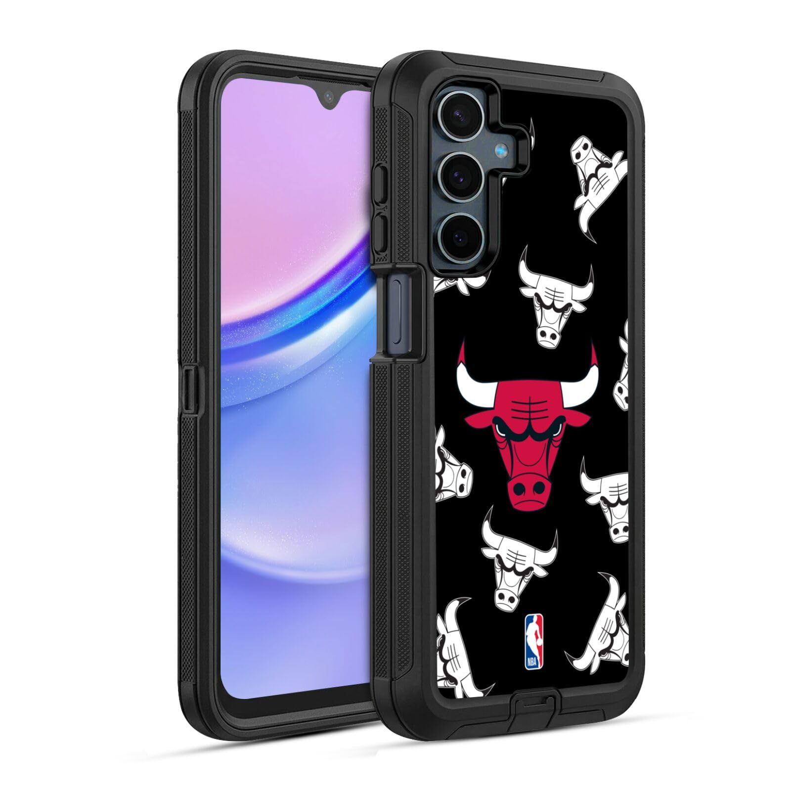 Coque Chicago Bulls Samsung Galaxy A15 robuste contre les chocs - 8
