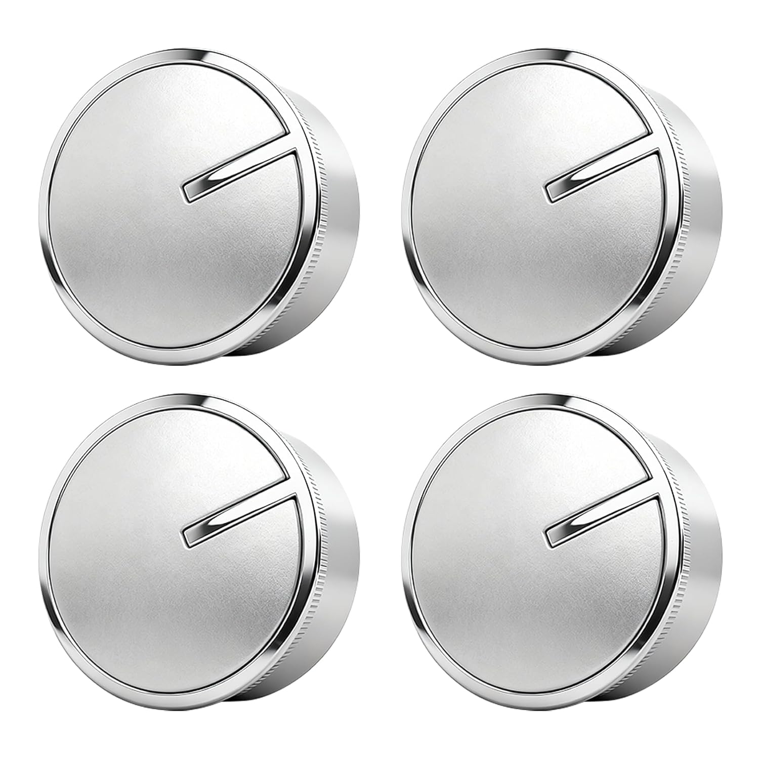 4 Pack Range Surface Burner Control Knobs, Replace for WPW10437088, W10437088, 3020323, PS11754724, Compatible with Whirlpool Ranges Knobs