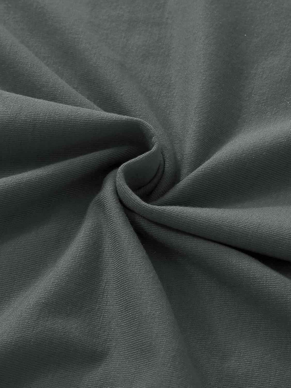 YIJIU Womens Pajamas Sets 2 Piece Soft Short Sleeve Round Neck Tops and Shorts Sleepwear Lounge Set with Pockets - Image 2