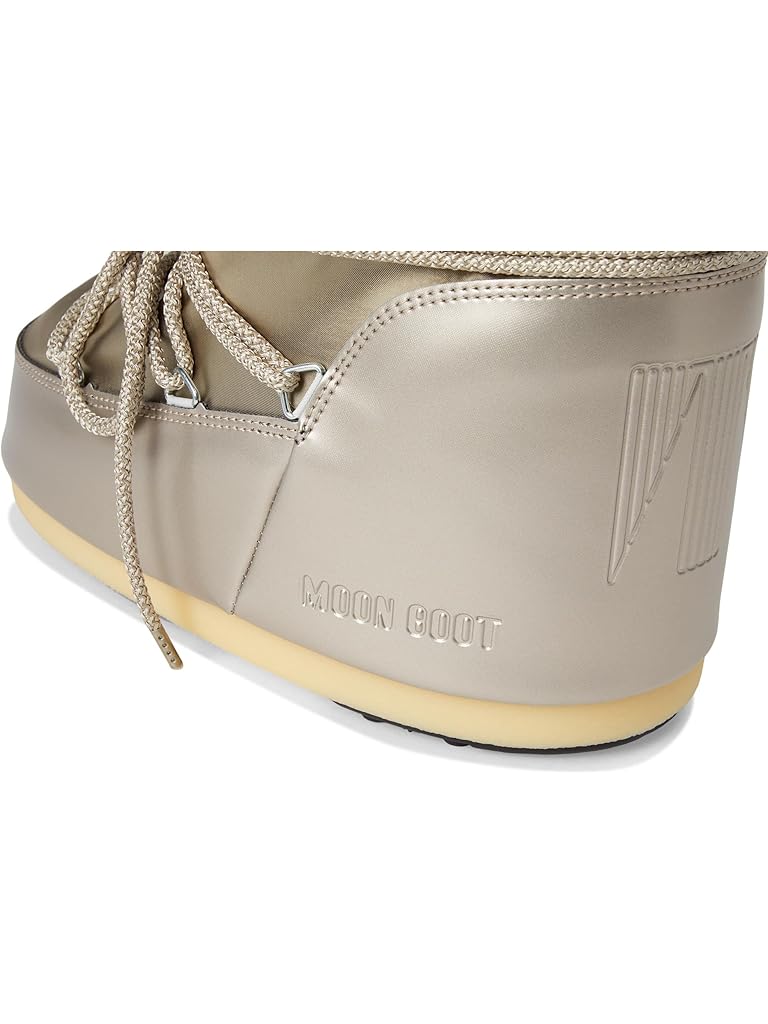 Silver MOON BOOT Icon Low Glance