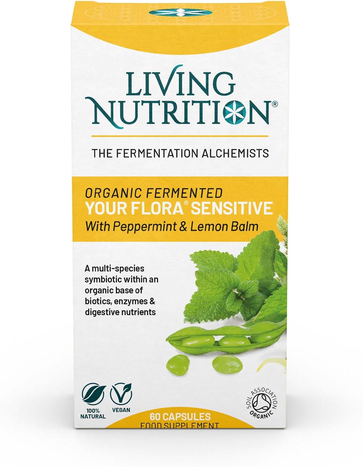 Living Nutrition Organic Your Flora Sensitive Food Supplement