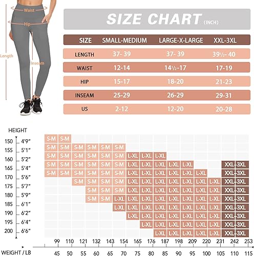 Miniatura 7 de NEW YOUNG - Paquete de 3 leggings para mujeres con bolsillos de cintura alta con control de abdomen para hacer ejercicio y yoga