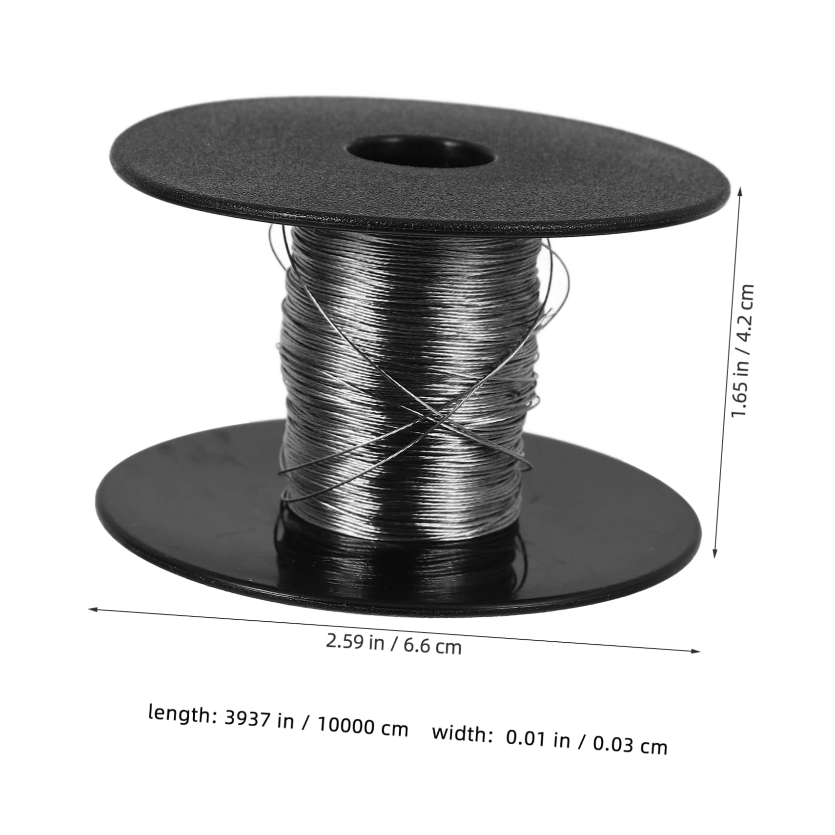 JECOMPRIS Frame Hanging Rope 100m Stainless Steel Cable for DIY Picture Frame Cord Hanging Cord Aluminum Sleeves Indoor Outdoor Use