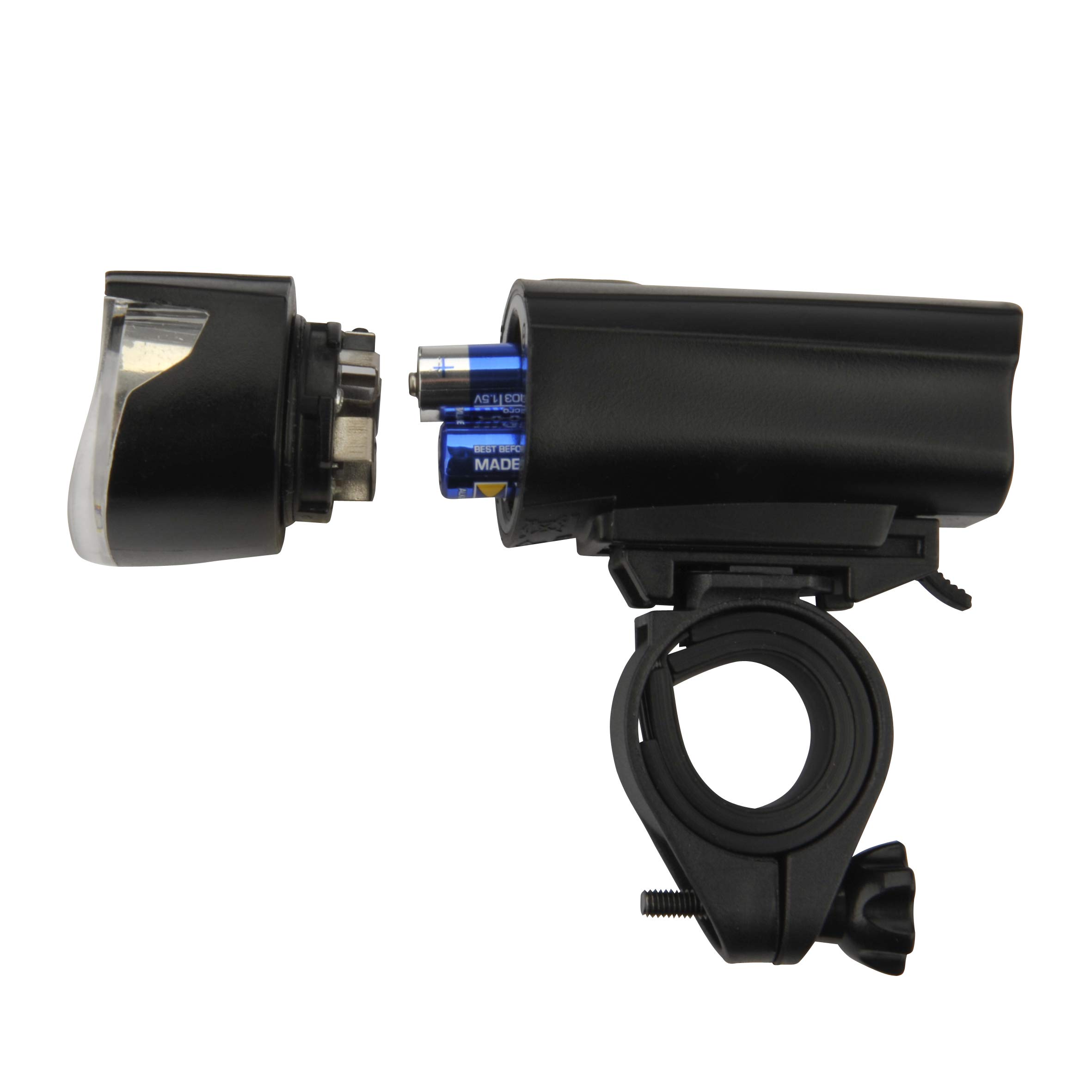 FISCHER adulti 30/15 Lux lampada LED anteriore, nero, One size