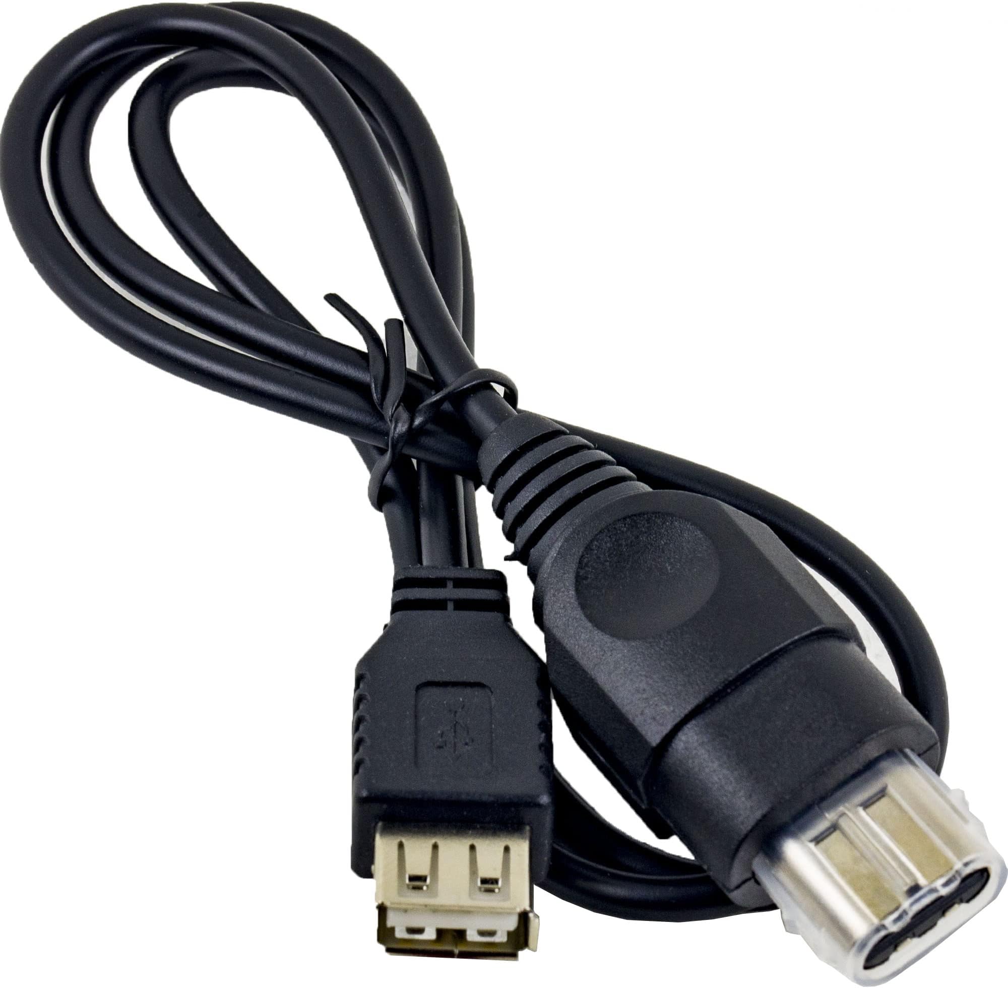 PC Female USB Converter Adapter Cable Cord for Original Xbox Console Gen.1 Console About 30.5in Length (1 PCS)