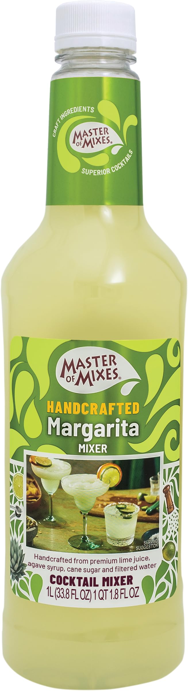 Master of Mixes, Margarita Mix, 1 Liter Bottle