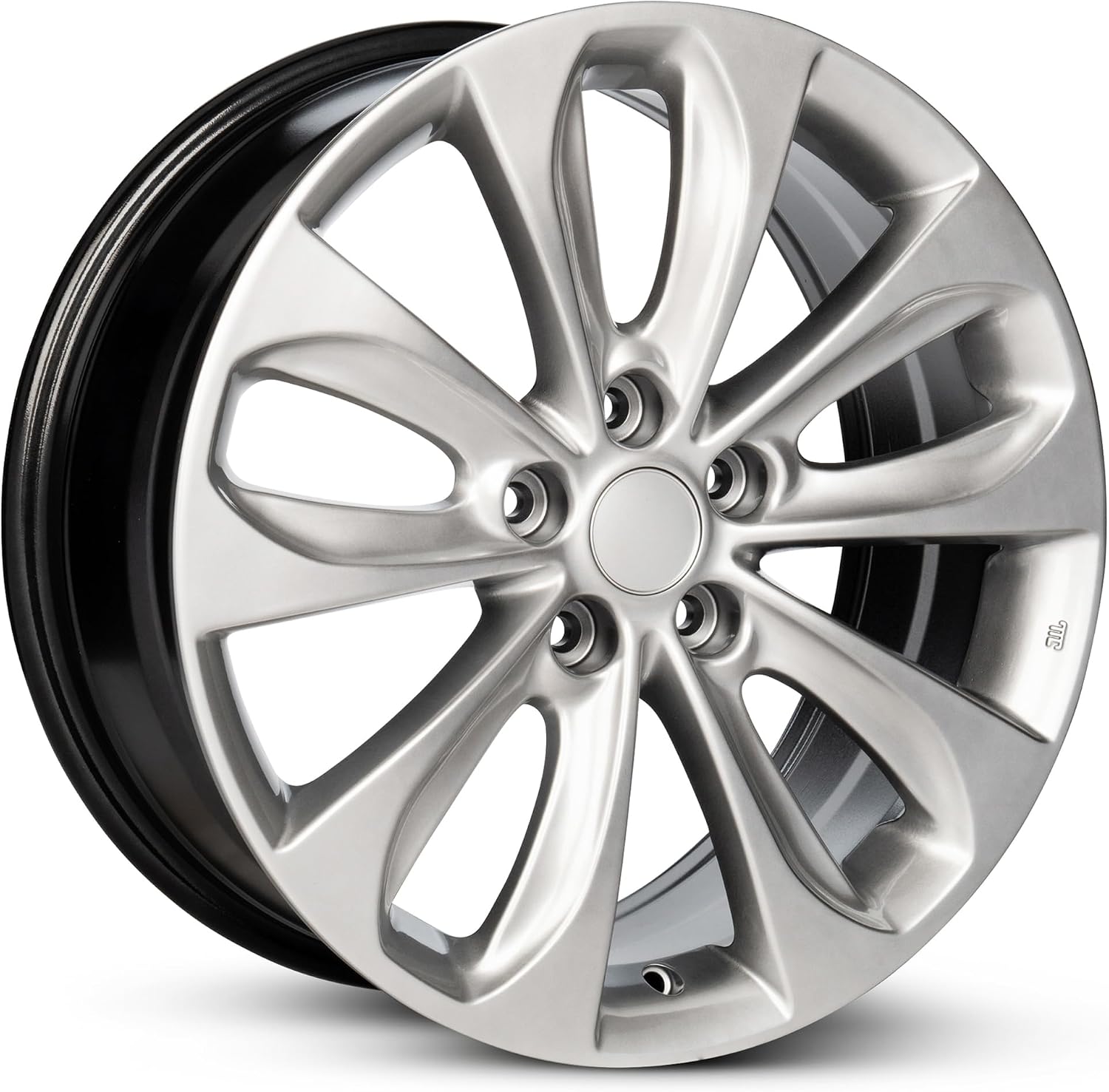 For 2011-2013 Hyundai Sonata 18 Inch Hyper Silver Rim - OE Direct Replacement - Road Ready Car Wheel