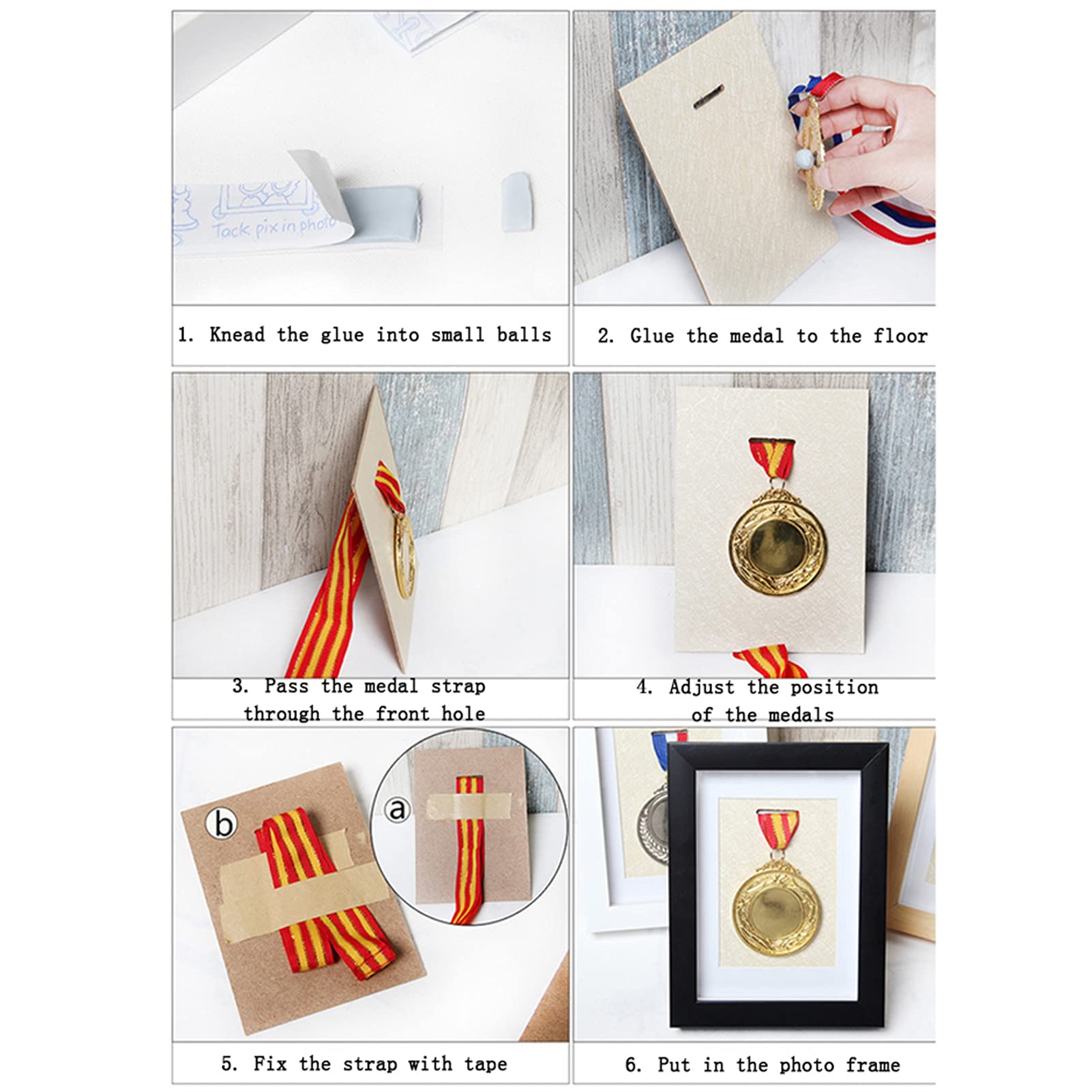 Medal Display Stand/Frame,Medal Display Box,2 Medals,3D Multipurpose Medal Display Case,Perfect Medal Display For Running, Marathon,Gymnastics And All - View #2
