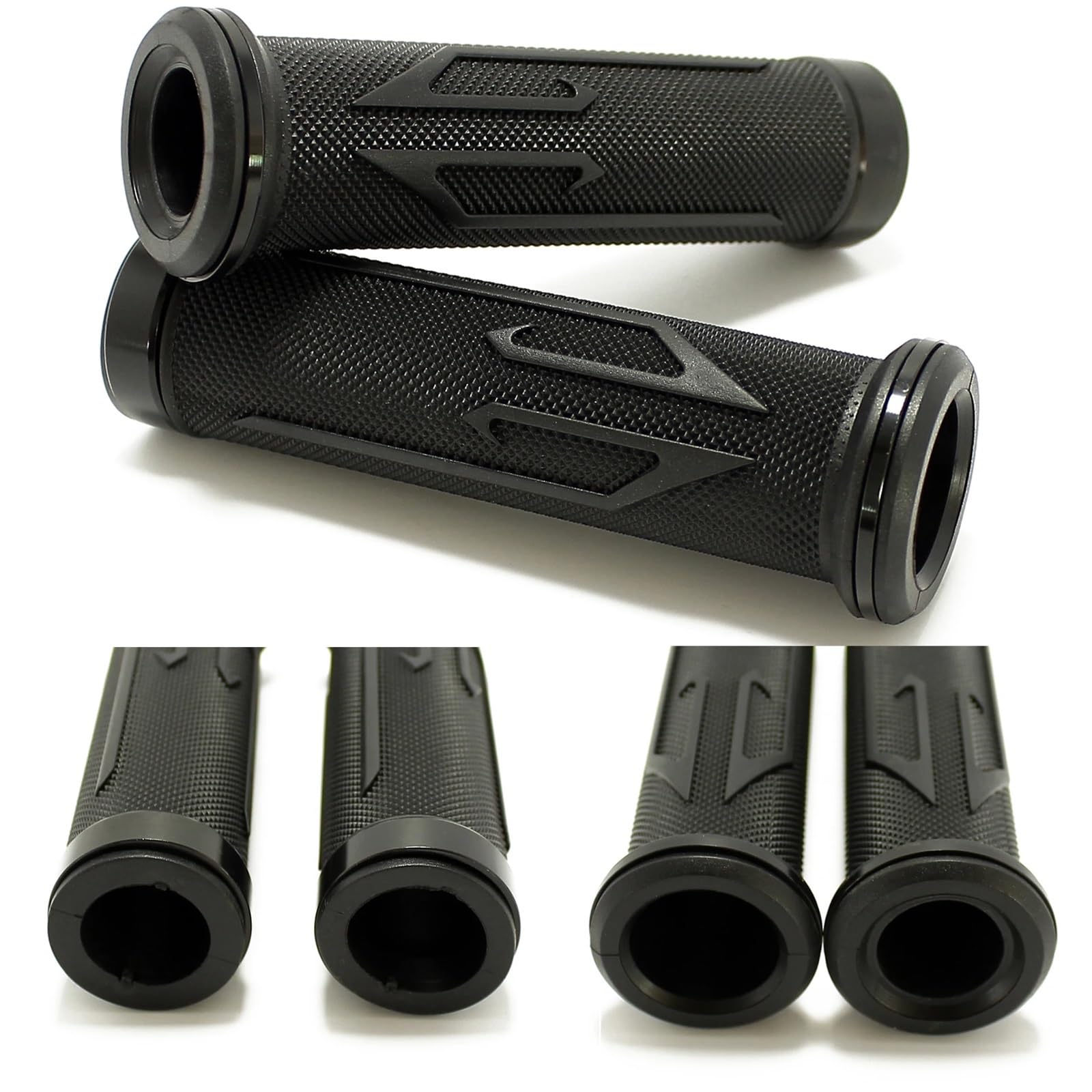 Uchwyty drążkowe 7/8"22mm uniwersalny uchwyt na kierownicę motocyklową pasujący do HONDA 250 600 900 CB400 VTEC400 CB-1 VTR250 MSX125 Uchwyty motocyklowe