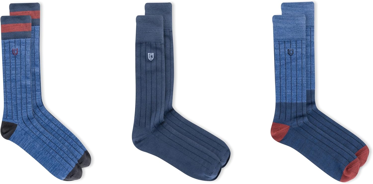 Chaps Men's Super Soft Dress Crew Socks - Image 5