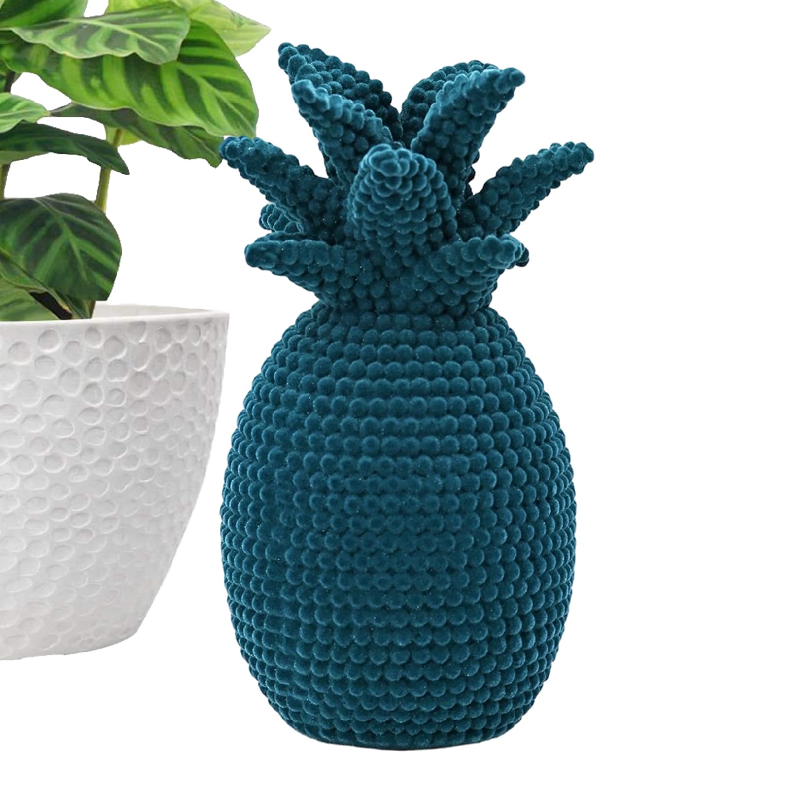 Sculpture d'ananas pour embellir un salon terne ou une table vide à la maison