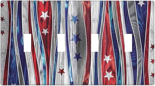 Miniatura 53 de Azulejo mediterráneo azul de 1 banda cubierta de toma de corriente Talavera mosaico mexicano marroquí mosaico dispositivo de palanca individual