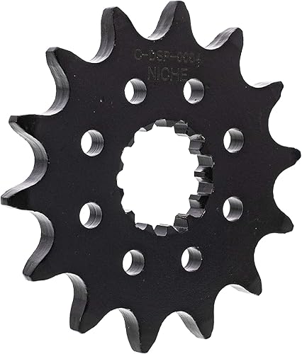 Miniatura 4 de NICHE Combo de cadena de piñón de transmisión para Yamaha YZF-R3 MT-03 YZF-R25 MT-25 delantero 14 trasero 43 dientes 520V junta tórica 112 eslabones