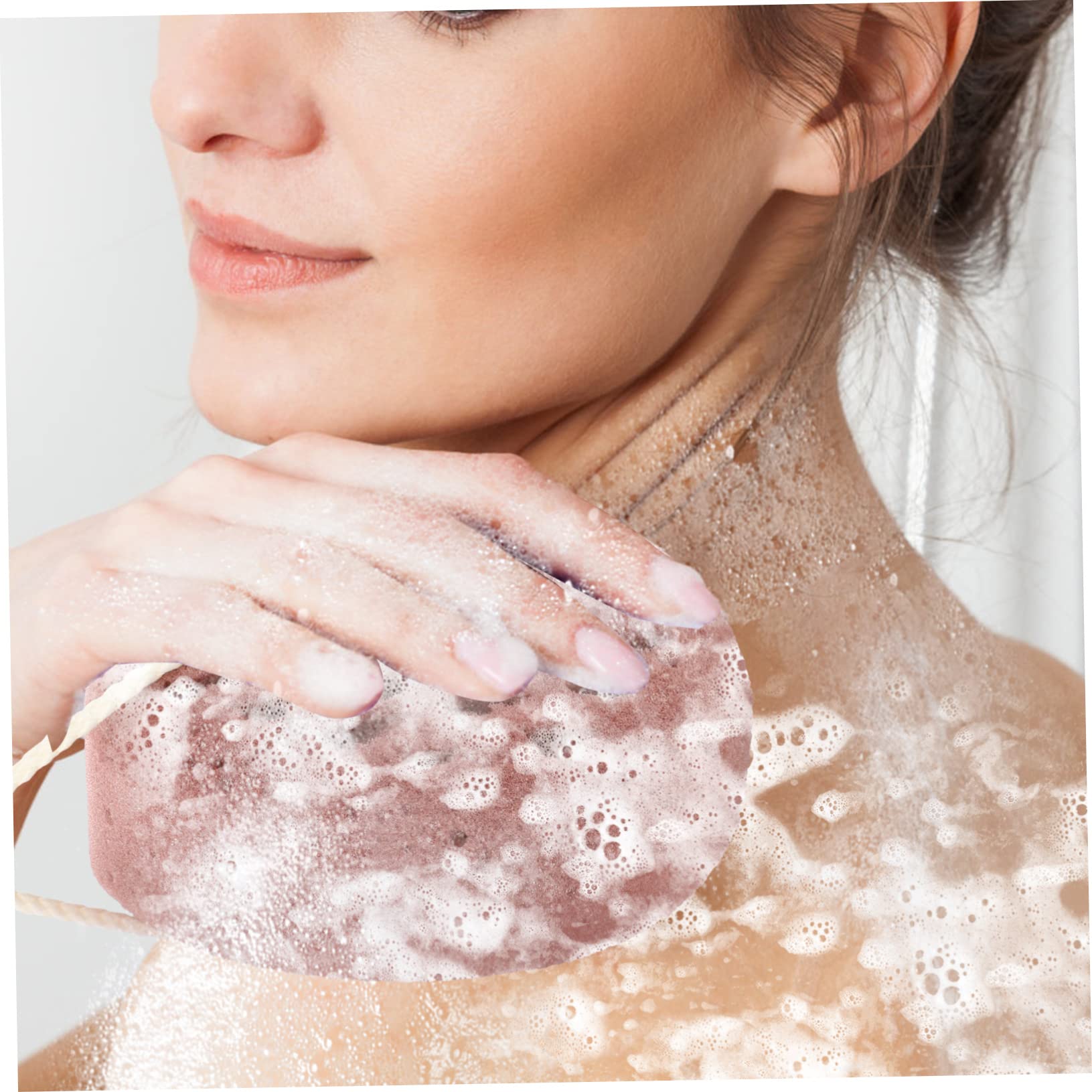 DOITOOL 4pezzi Spugna Esfoliante Per Doccia Scrubber Per Schiena Morbido Palla Da Bagno Adorabile Perfetta Per Natale e Shower Pulizia Della Delicata e Ricca