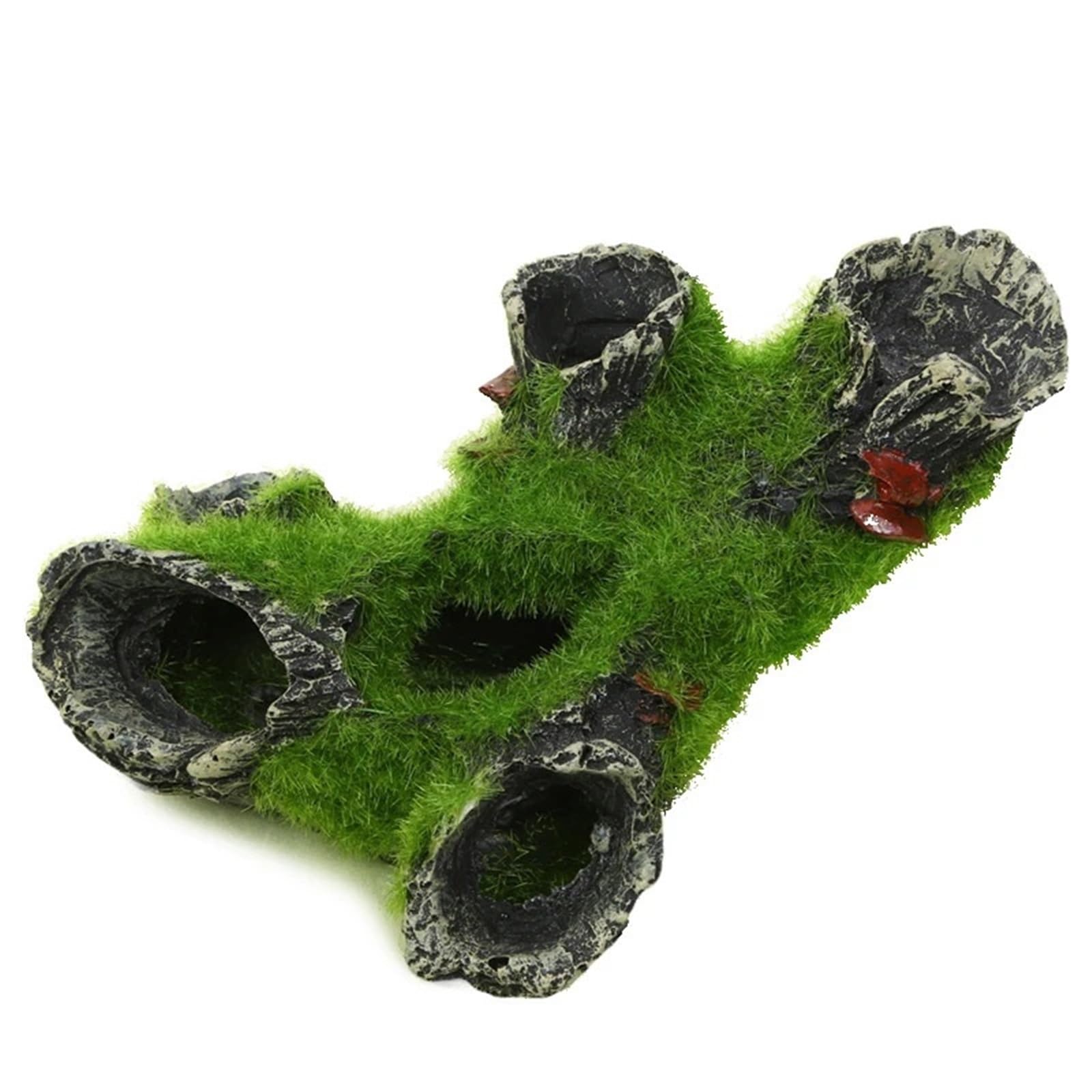 LTYKNGH Aquarium Plants Breeding Hiding Cave Simulation House Decorative Props Tree Shelter Crafts Arts For Aquarium Landscaping
