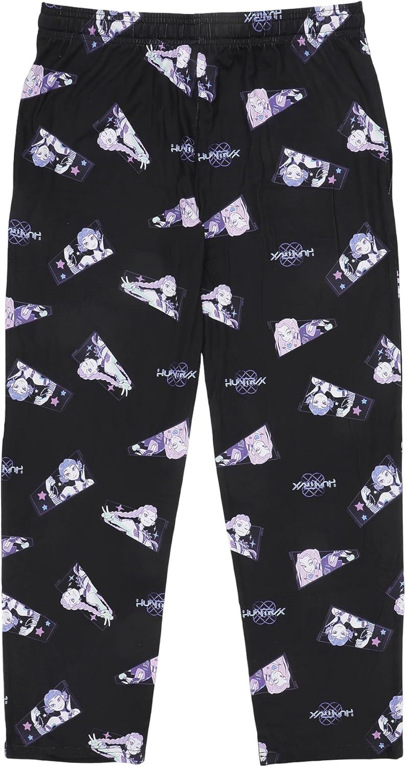 Bioworld KPop Demon Hunters Character Womens AOP Pajama Set - Image 5