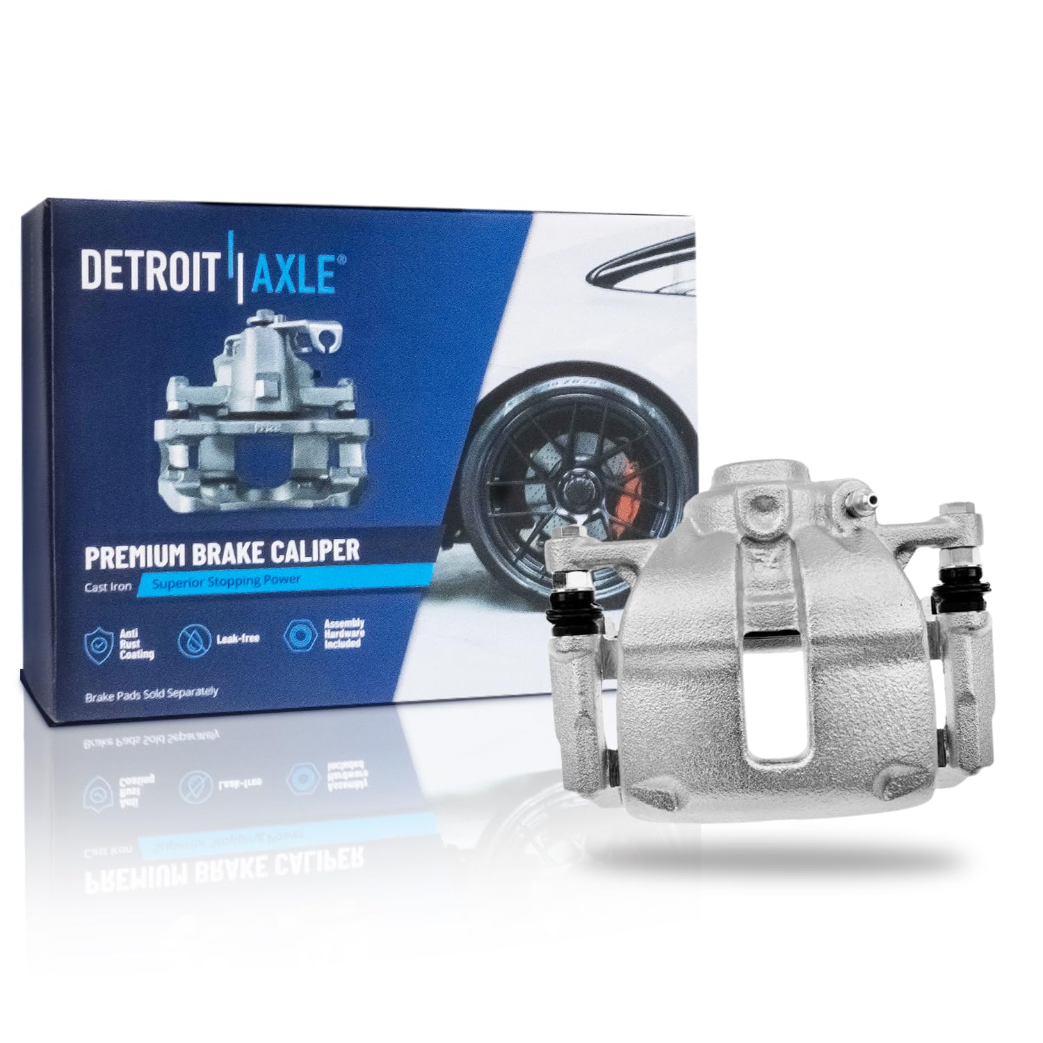 Detroit Axle - Front Left Brake Caliper for 2007-2015 Mini Cooper