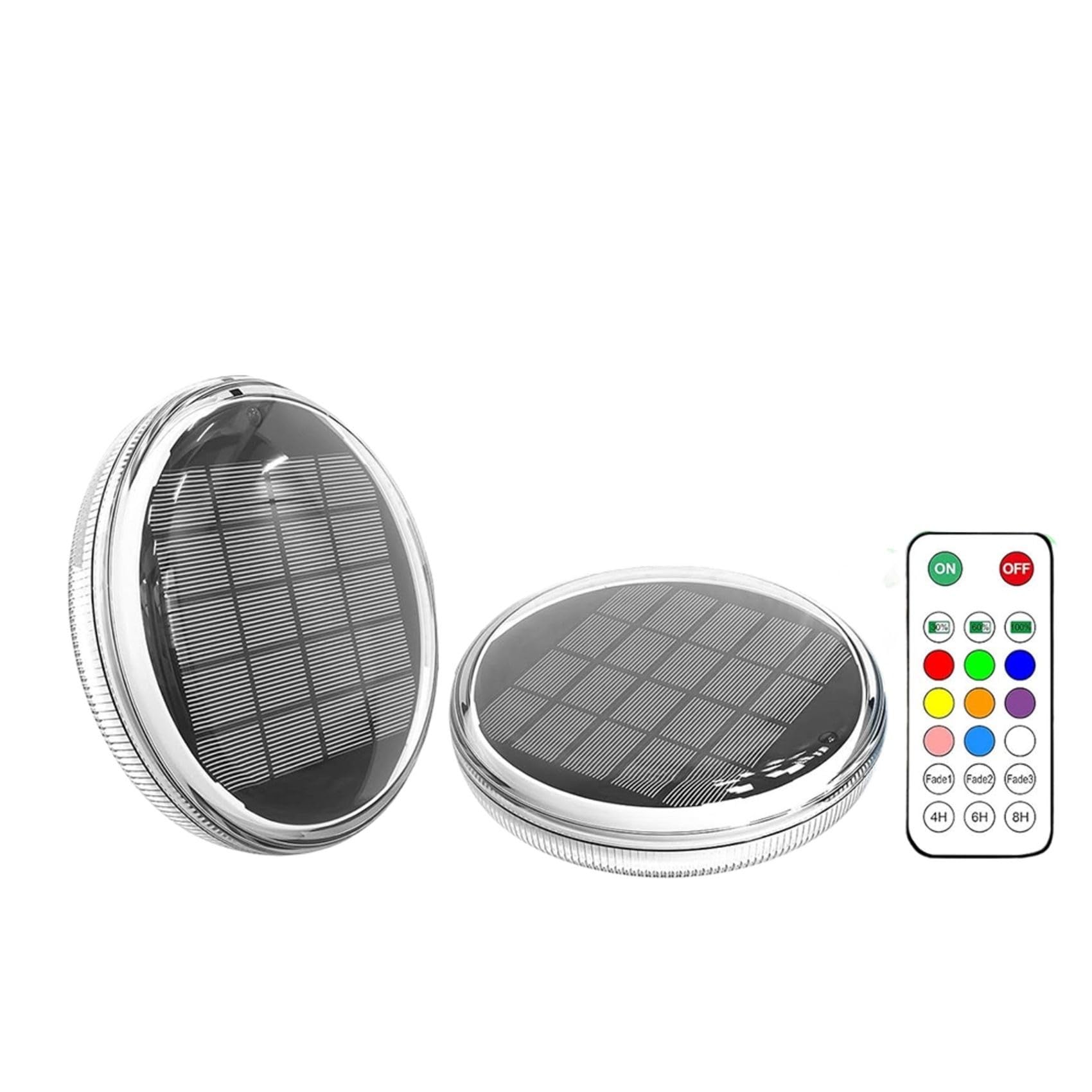 UDSKNV[KSL Solar Powered Floating Pool Lights Lighting Changing Lamp for Inground/Above Ground Pool