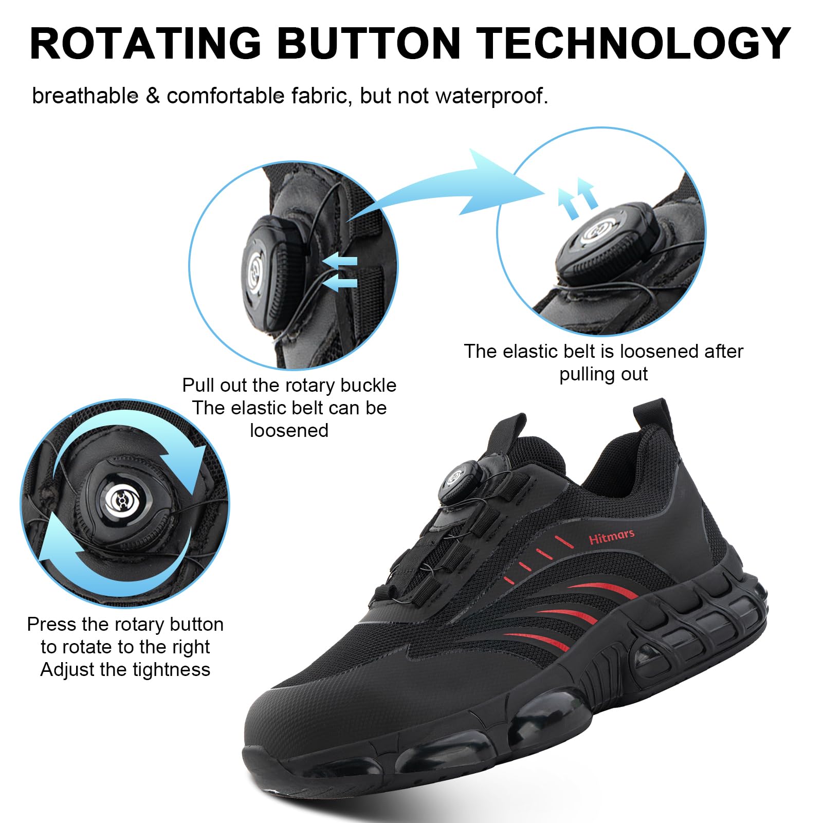 Obuwie ochronne dla mężczyzn i kobiet buty robocze buty ochronne buty robocze męskie buty kuchenne bezpieczeństwo czarne buty EU37-46, Buty ochronne czerwone, M, 43 EU