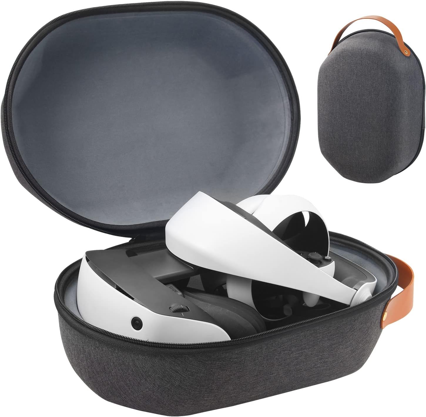 taessv Carrying Case for PS VR2, Hard Shell PS VR2 Bag Portable Storage Case Compatible with Playstation VR2 Protective PS VR2 Case Bag Suitable for Travel and Home Storage