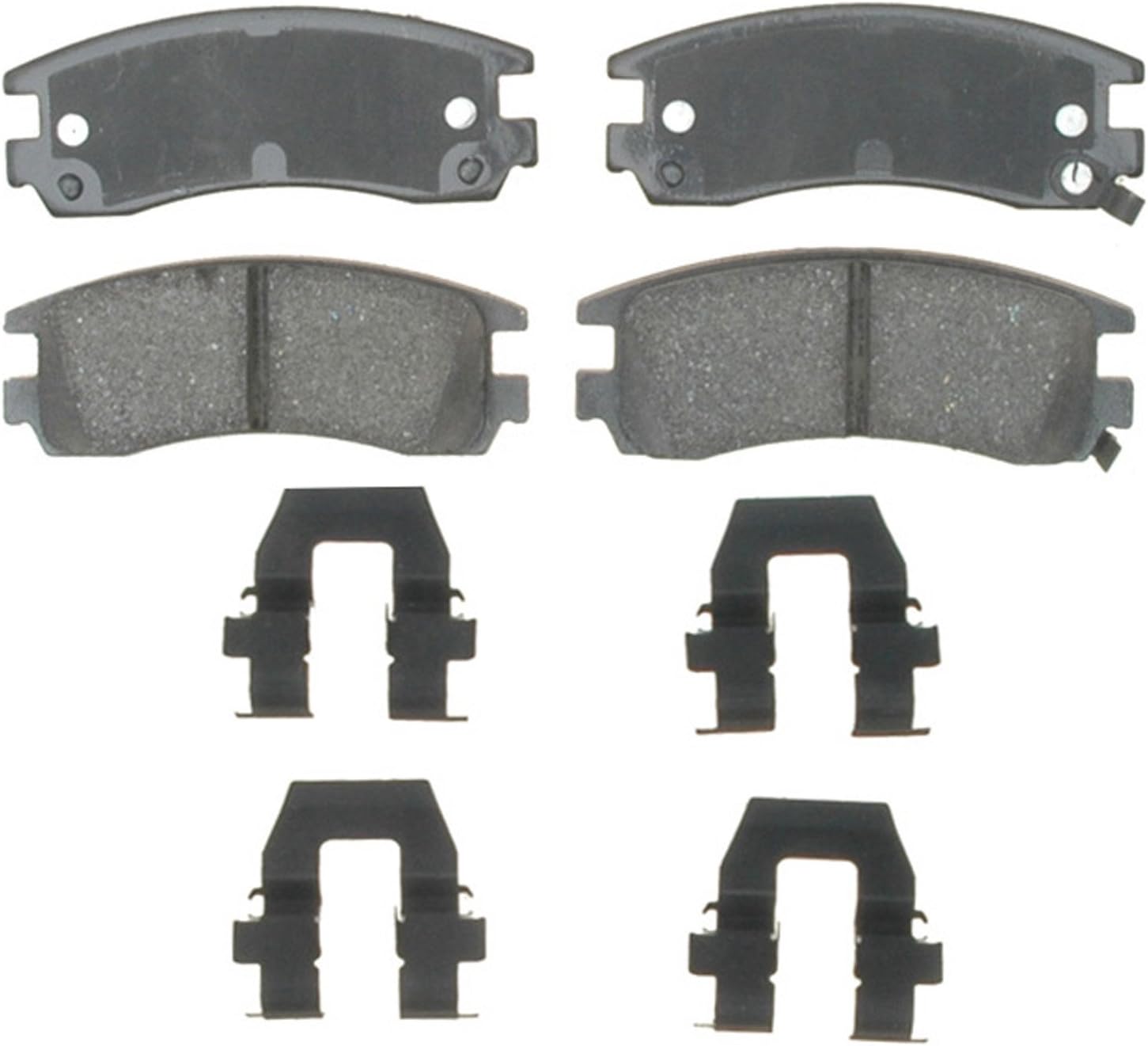 ACDelco Gold 17D698CH (19286309) Ceramic Rear Disc Brake Pad Set