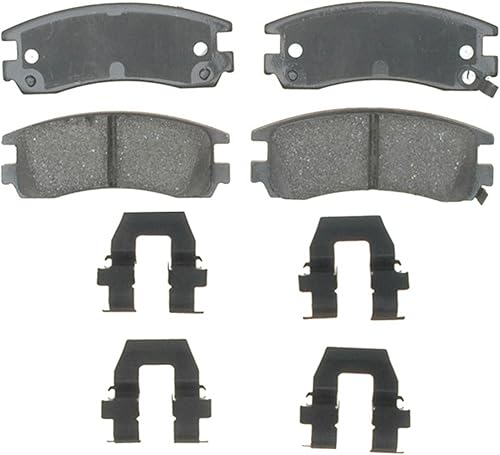 ACDelco Gold 17D698CH Juego de pastillas de freno de disco trasero de cerámica