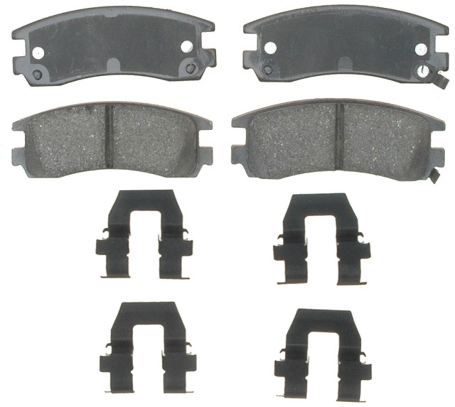 Gold 17D698CH (19286309) Ceramic Rear Disc Brake Pad Set