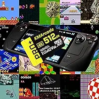 Steam Deck 512GB Custom Retro Batocera V41 UPDATED System, Pre-Loaded, THOUSANDS of Titles, DOZENS of Systems. On BRANDED Micro SD. Plug-and-Play. OLED Compatible