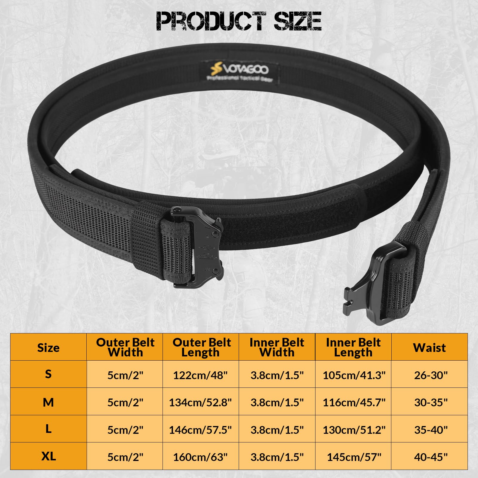 Duty Belt Cintura Uomo