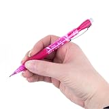 Pentel Icy Mechanical Pencil, 0.7mm, Tinted Pink Barrel, Box of 12 (AL27TP) – view 6