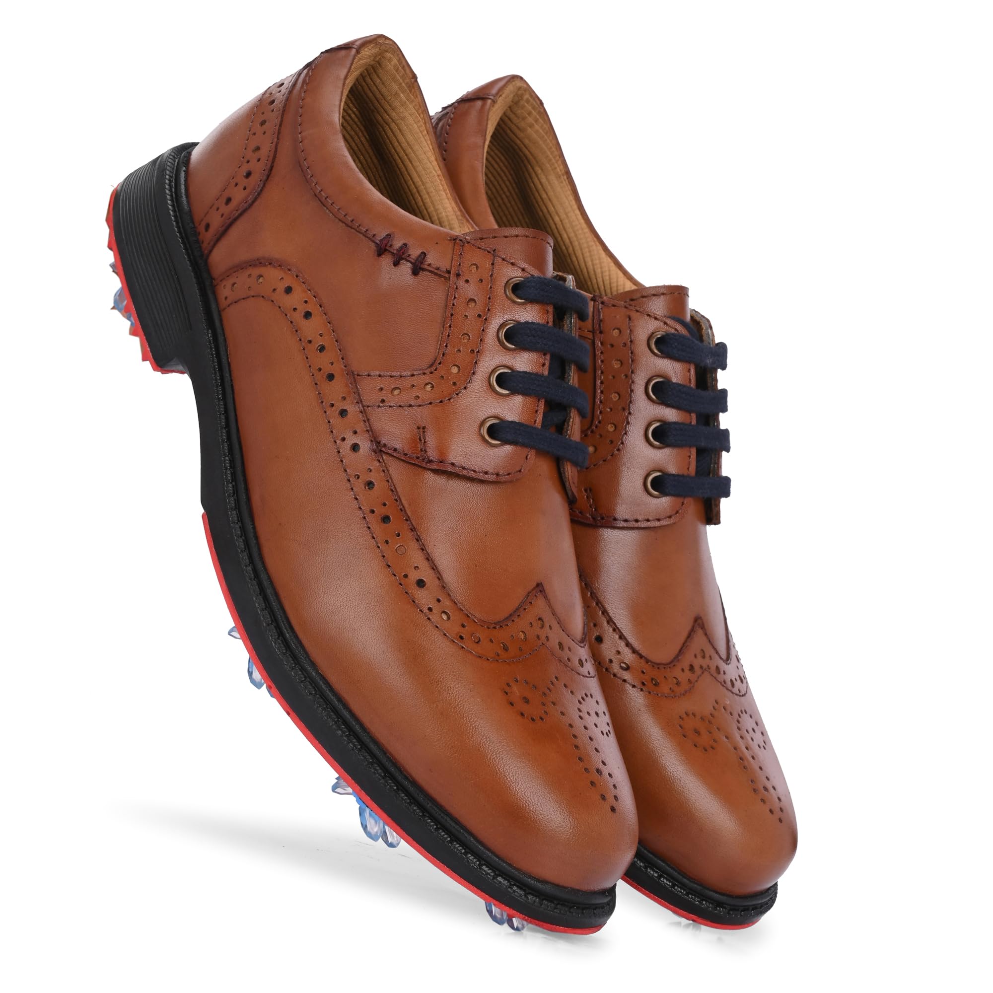 Brogue Spiked Golf Shoes