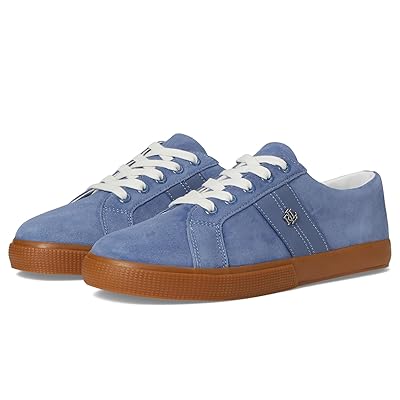 Lauren Ralph Lauren Janson II Suede Nappa Leather Sneakers Women