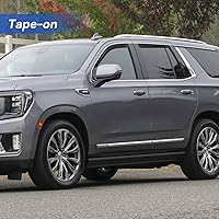 Vista 471 de Viseras de ventana in-Channel, protectores contra la lluvia para 2011-2023 Dodge Charger, visores de ventilación de ventana con deflectores