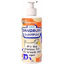 Dog Dandruff Shampoo for Removing Dandruff and Maintaining Healthy Skin Waterless No Rinse Formula- Moisturizing, Natural, Foam, No Scent, Hydrating Dry Dog Shampoo
