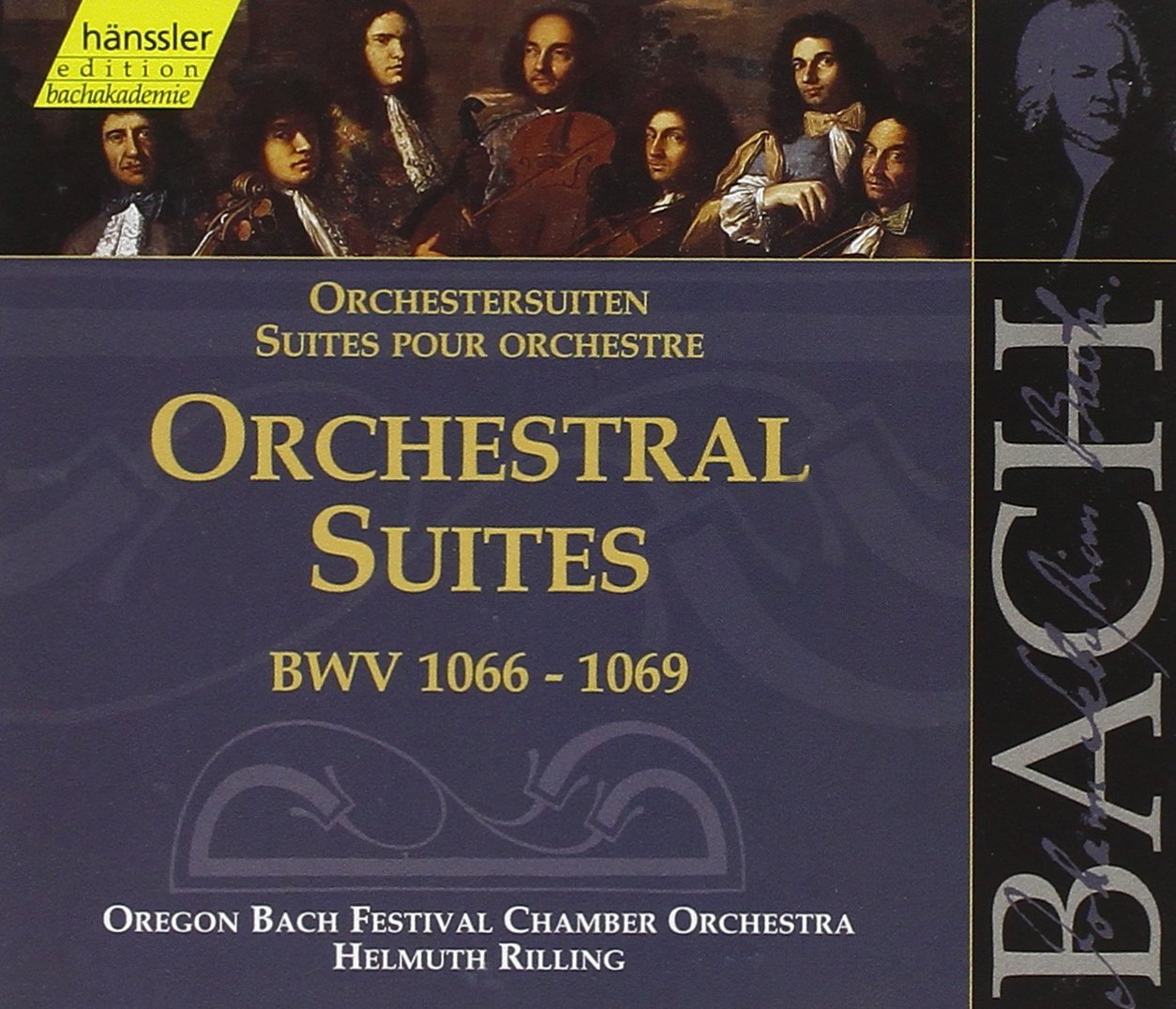 Bach: Orchestral Suites, BWV 1066-1069 (Edition Bachakademie Vol 132) /Rilling