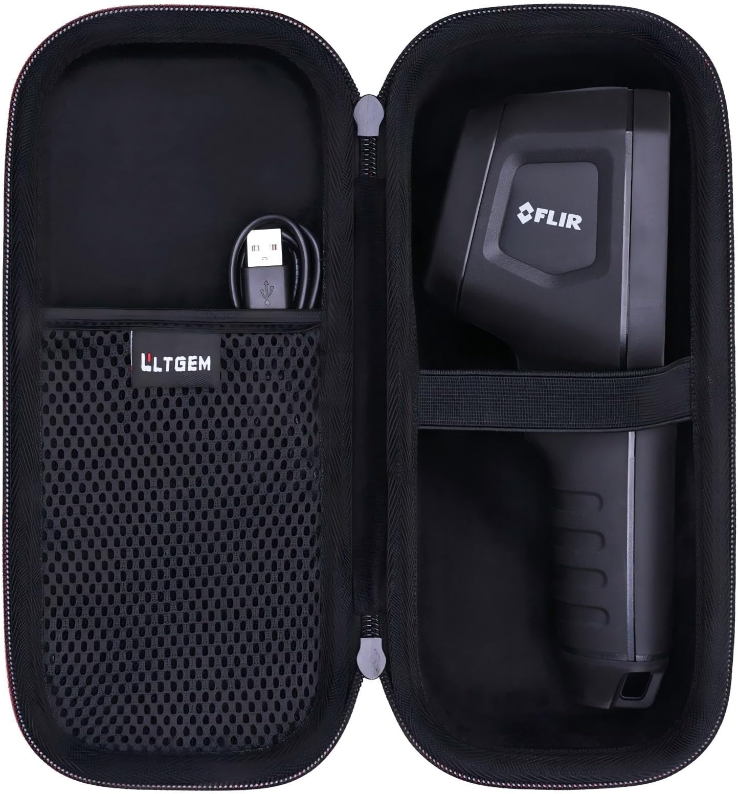 LTGEM EVA Hard Case for FLIR TG165-X Thermal Camera Imaging Tool - Travel Protective Carrying Storage Case Bag