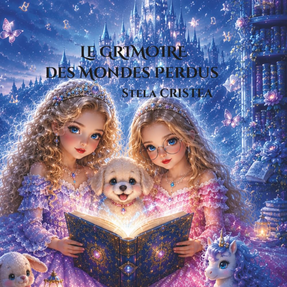 Le Grimoire des Mondes Perdus: Quand les histoires prennent vie… (Malya et Delia – Aventures magiques)