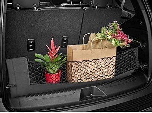 Envelope Style Trunk Mesh Cargo Net For Chevrolet Tahoe LS LT RST 2021-2025 - Car Accessories - Premium Trunk Organizers and Storage - Cargo Net for