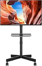 Sponsored You’re seeing this ad based on the product’s relevance to your search query.Learn more about this advertisement BONTEC TV Stand Rollable for 23-60 Inch Plasma/LCD/LED TVs, Portable with Laptop Shelf, Height-Adjustable Rollable TV Stand, TV Stand up to 25 kg, Max. VESA 400 x 400 mm