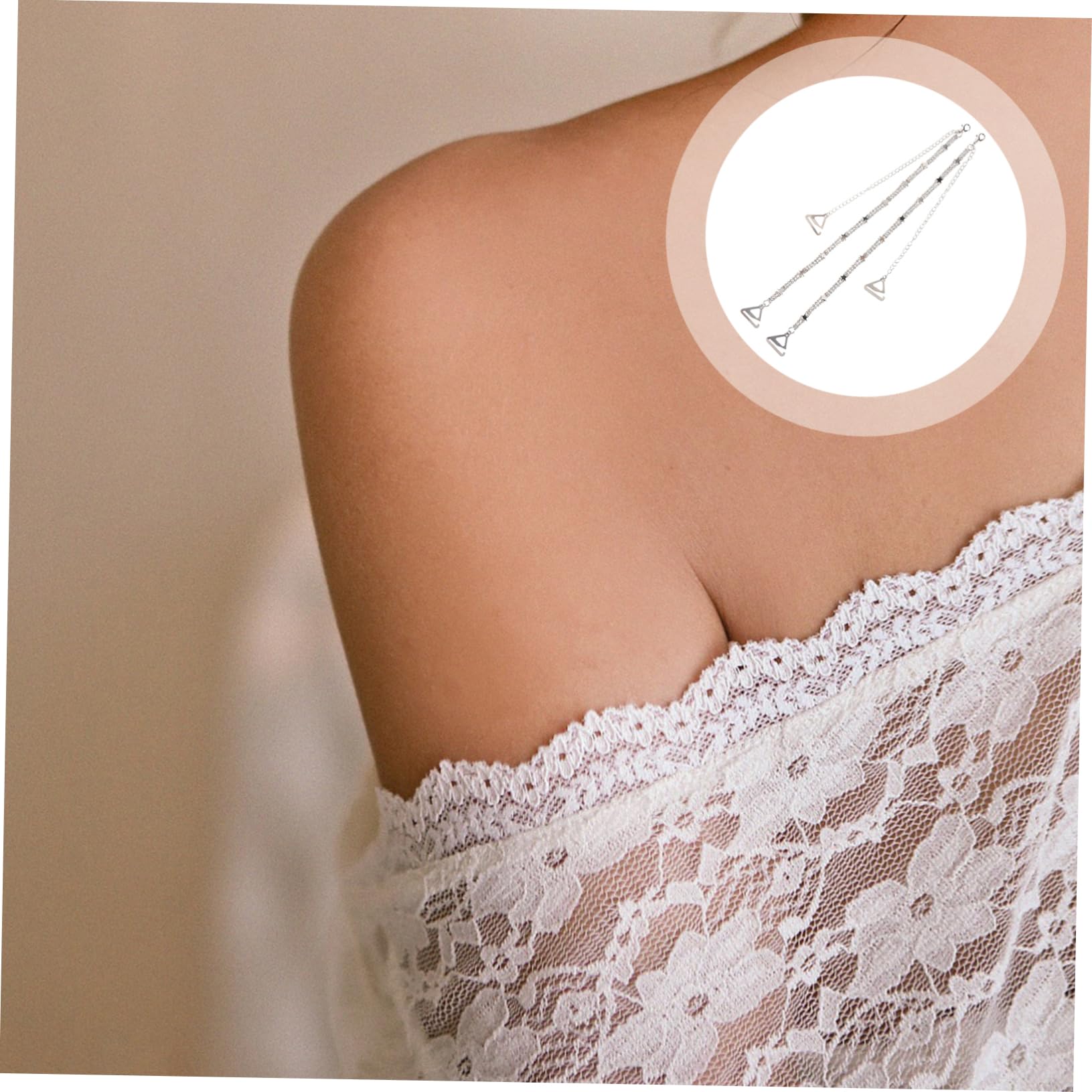 10piezas Tirantes Decorativos Para Sujetadores Invisibles Correas De Hombro Removibles Para Mujeres Perfectos Para Bodas y